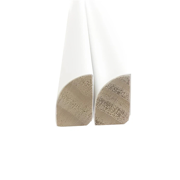 White Primed Pine Half Round Moulding