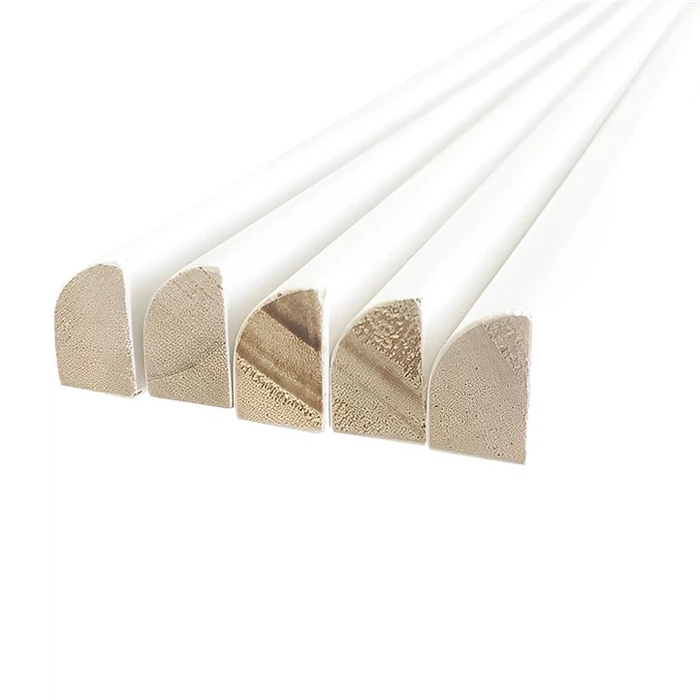White Primed Pine Half Round Moulding