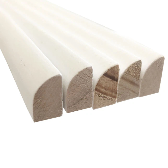White Primed Shoe Moulding Baseboard
