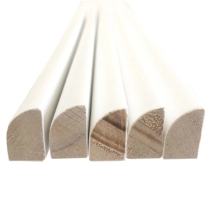 White Primed Shoe Moulding Baseboard