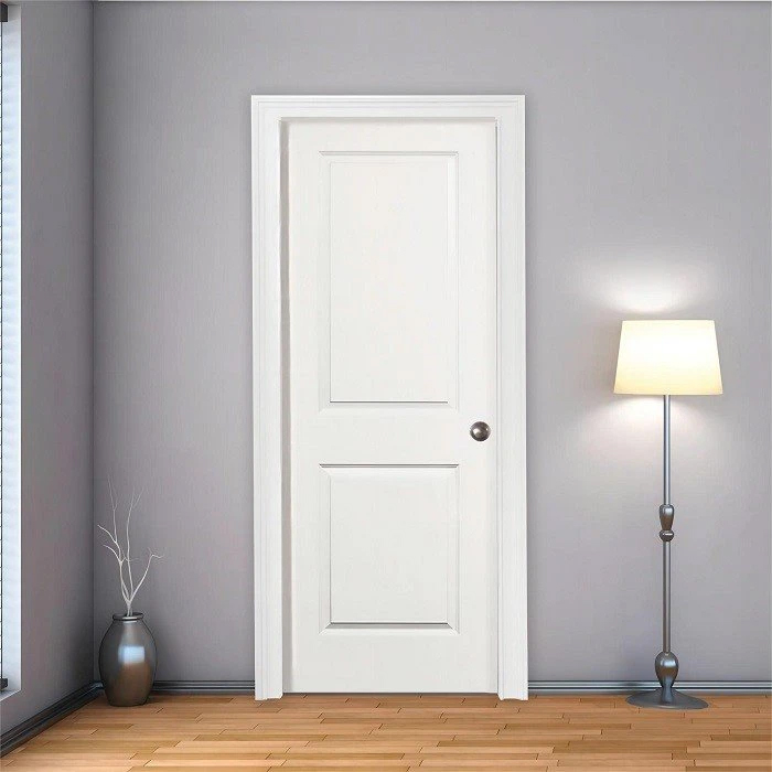 Interior Wood Panel White Primer Door