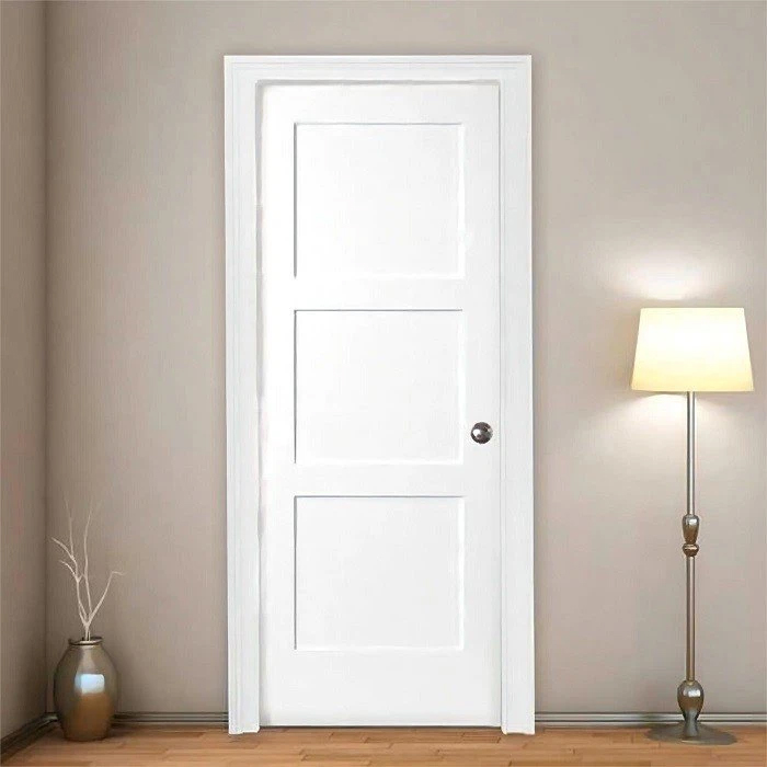 Interior Wood Panel White Primer Door